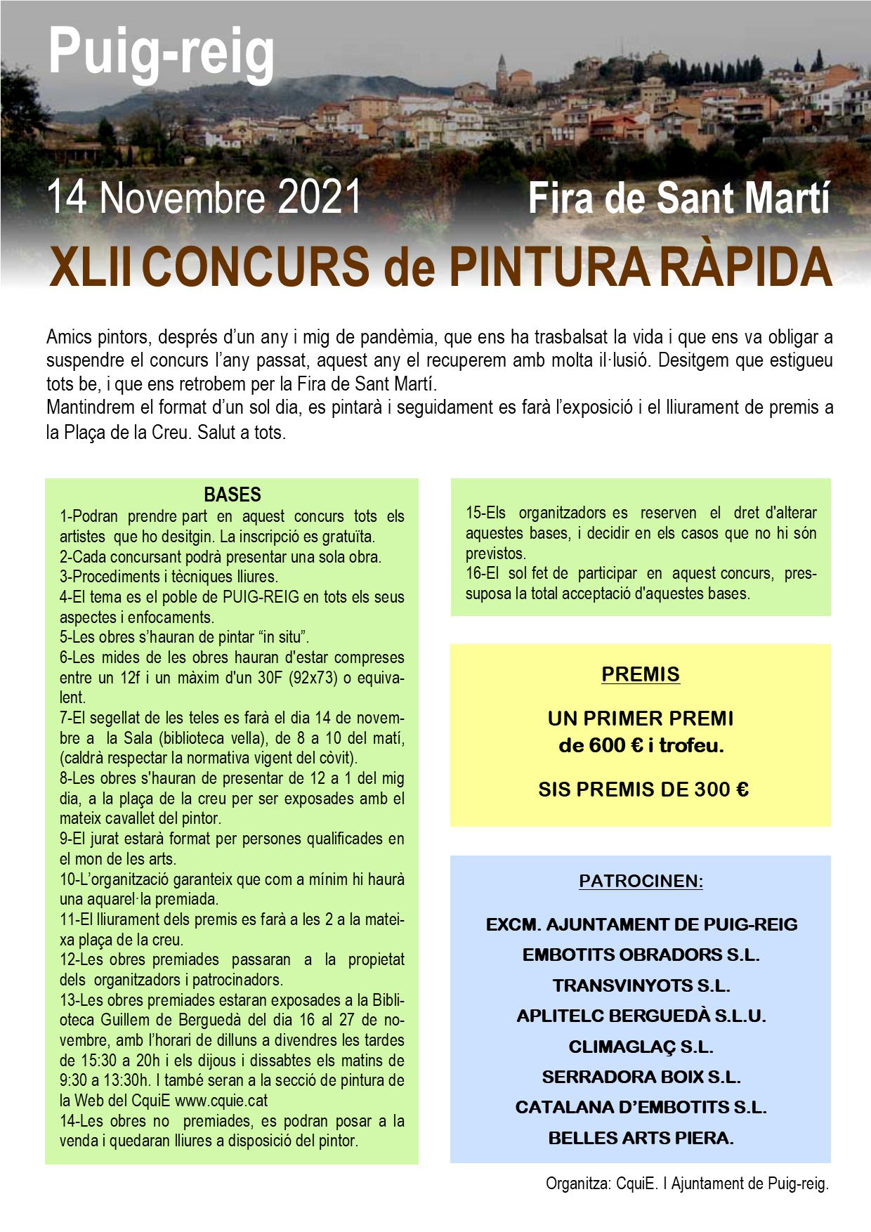 XLII Concurs de pintura ràpida